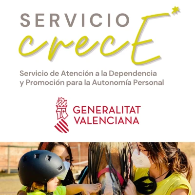 Servicio de atención a la dependencia y promoción para la autonomía personal acreditado por la Consellería de Servicios Sociales, Igualdad y Vivienda. Puede combinar sesiones en el contexto domiciliario (desde el enfoque de atención centrada en la familia) y sesiones de terapia asistida con animales.